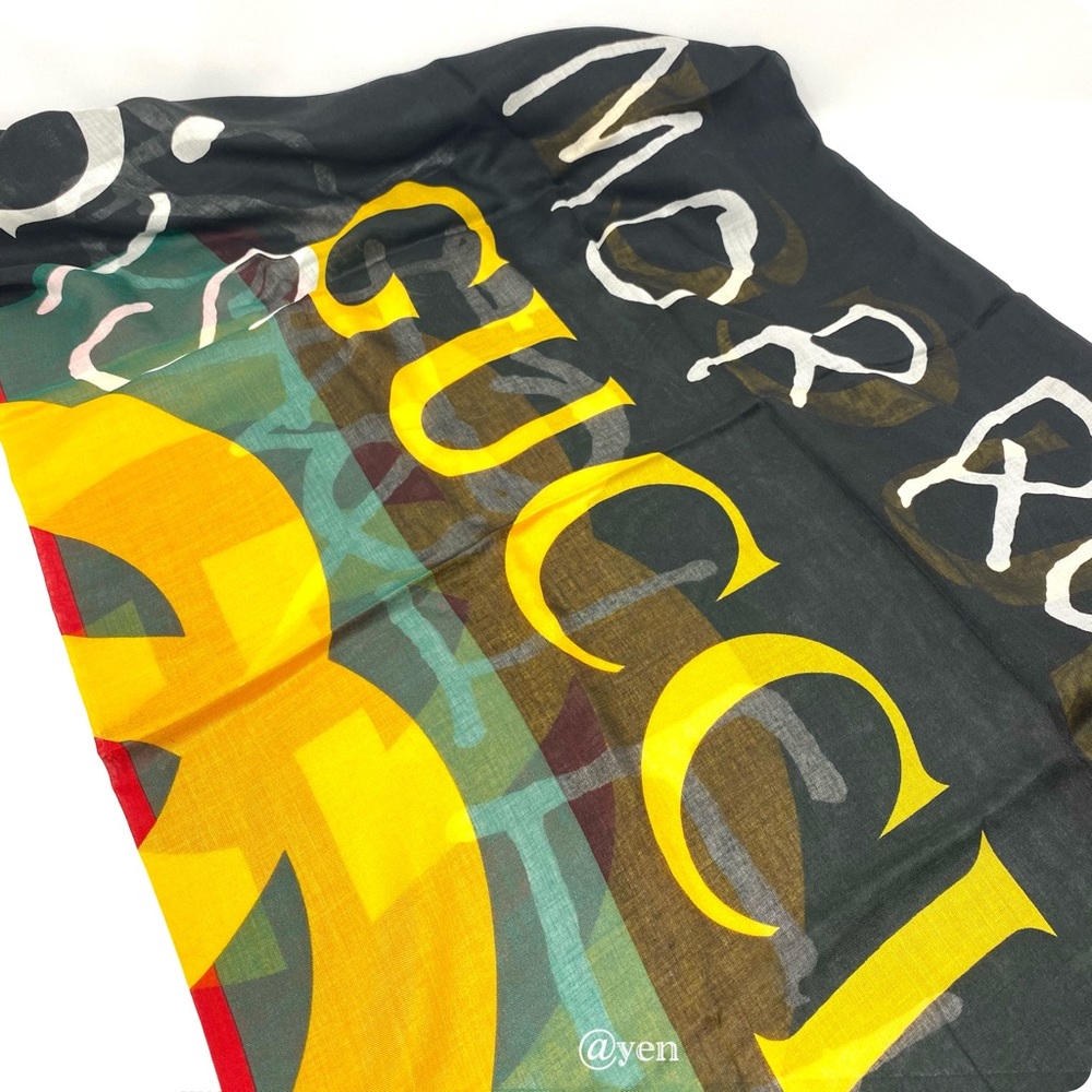 Gucci limited multicolor shawl tomorrow scarf - Picture 7 of 12